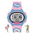 Spiky EVA18 Printed Strap Round Sports Digital Watch 3–10Y – Pink