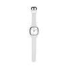 Spiky EVA19 Square Analog Watch for Kids 3–14Y – White