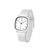 Spiky EVA19 Square Analog Watch for Kids 3–14Y – White