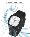 Spiky EVA19 Square Analog Watch 3–14Y – Black