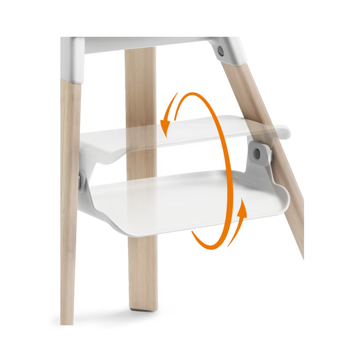 Stokke Clikk High Chair Standard Size White