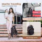 R For Rabbit Stroller Street Smart Quick Auto Fold - Gold Black