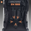 R For Rabbit Stroller Street Smart 360 Pure Black