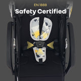 R For Rabbit Stroller Street Smart Aero Black Multi