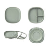 b.box 2 in 1 Suction Plate 6M+ – Sage Green