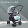 R For Rabbit Stroller Sugar Pop Stroller Green Grey