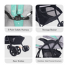 R For Rabbit Stroller Sugar Pop Stroller Green Grey