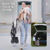 R For Rabbit Stroller Sugar Pop Stroller Green Grey