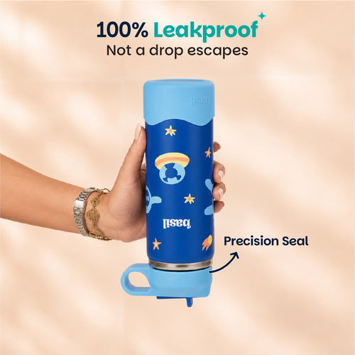Basil HydraPop Insulated Sipper Bottle 600ml 7–12Y – Super Swoosh