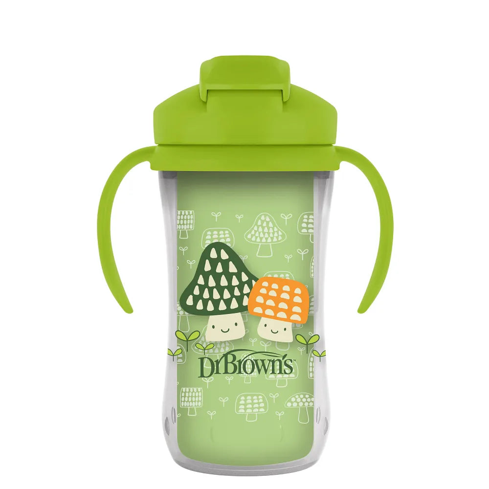 Dr. Brown’s Milestones Insulated Straw Cup 300 ml Green
