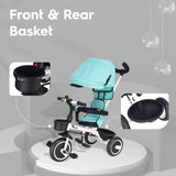 R For Rabbit Tricycle Tiny Toes T30 Ace - Lake Blue