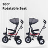 R For Rabbit Tiny Toes T40 Ace Tricycle - Grey Black