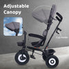 R For Rabbit Tiny Toes T40 Ace Tricycle - Grey Black