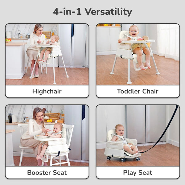 R for Rabbit High Chair - Truffle Beige