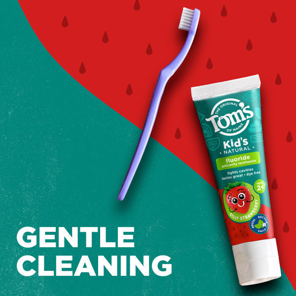 Tom's Outrageous Kids Fluoride Natural Toothpaste - Silly Strawberry