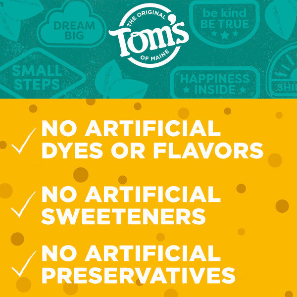 Tom's Outrageous Kids Fluoride Natural Toothpaste - Orange Mango