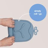 B Box Roll + Go Mealtime Mat - Ocean