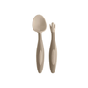 b.box Toddler Cutlery Spoon & Fork Set – Latte | 9M+