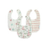 Abracadabra 100% Cotton Muslin Bibs, Pack of 3 – Eiffel Tower