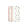 Abracadabra Muslin Burp Pad - Stars & Hearts