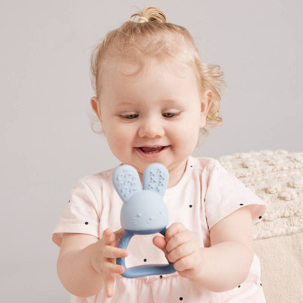 b.box Chill + Fill Cooling Teether – Lullaby Blue | 3M+