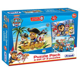 Frank Paw Patrol Puzzle 3 Puzzles In 1 5Y+ 60Pcs