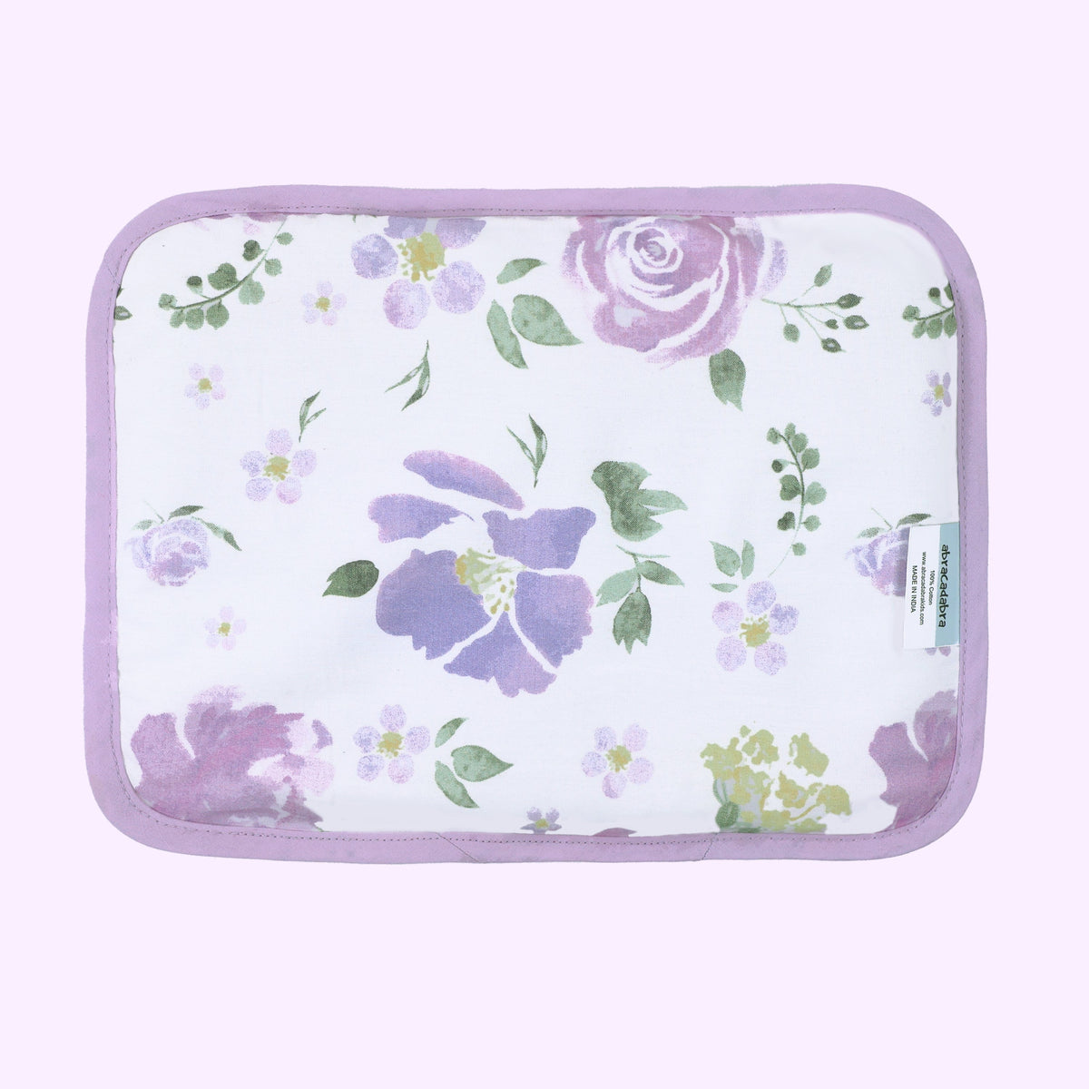 Abracadabra Rai Mustard Seed Baby Pillow – Villandry Purple
