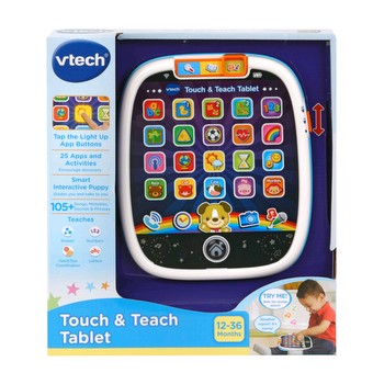 VTech Touch & Teach Tablet Interactive Educational Learning Toy 12–36M