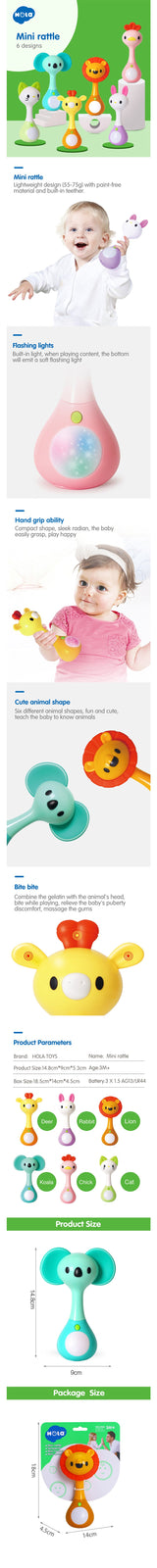 Hola Mini rattle pack of 1