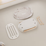 Boori Nest Easy-Store Compact Cot – White with Airflow Mattress