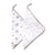 Masilo Organic Muslin Washcloths (Set of 2) - Sleepy Star