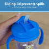 Dr. Brown’s Milestones Baby’s First Straw Cup, 1-Pack - Blue Bear