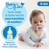 Dr. Brown’s Options+ Narrow Anti-Colic Baby Bottle, 8oz/250mL, 3-Pack, with HappyPaci