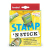 Trodat Stamp 'N Stick Typomatic Personal Label Stamp Kit 37 × 13 mm Apple Green