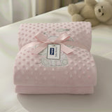 Hopop Ultra Soft Baby Fleece Blanket for Newborns & Infants | Warm & Cozy Bubble Blanket- Assorted