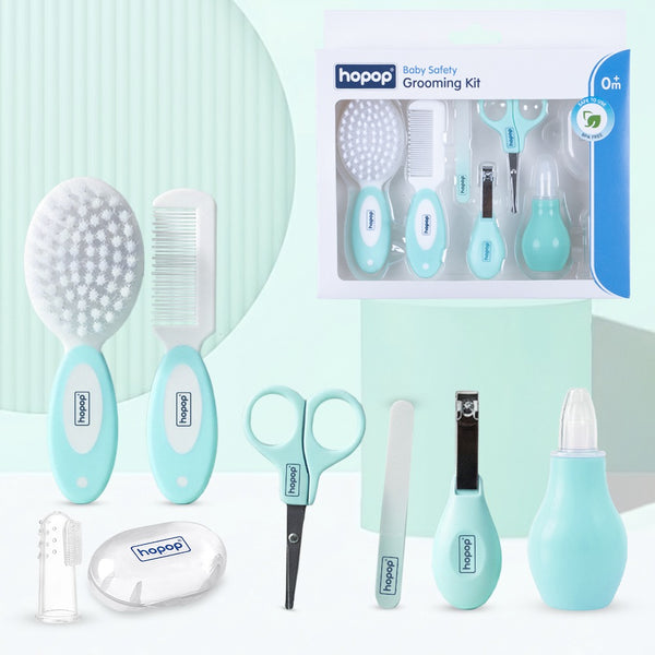 Hopop Grooming Kit for Newborns & Toddlers – Safe & Complete Baby Care Set