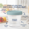 Hopop Baby Multi-Functional Food Storage Containers – Set of 4
