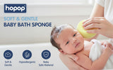 Hopop Soft & Gentle Baby Bath Sponge Pack of 2 Newborn+ – Assorted