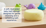Hopop Soft & Gentle Baby Bath Sponge Pack of 2 Newborn+ – Assorted