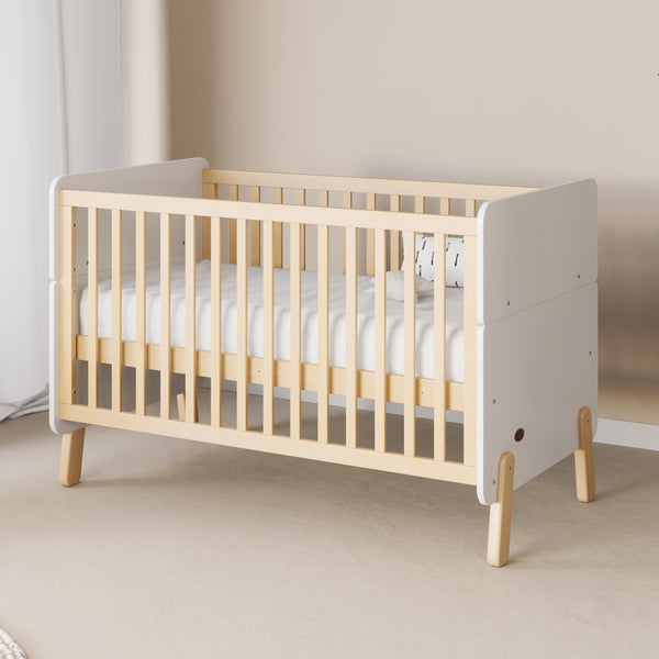 Boori Natty Cot Bed - Barley and Almond
