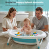 R for Rabbit Bubble Double Finzy Baby Bathtub 92 × 54 × 21 cm White Blue