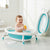 R for Rabbit Bubble Double Finzy Baby Bathtub 92 × 54 × 21 cm White Blue