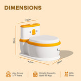 R For Rabbit Little Grownup Pixie Potty Training Seat - White Orange