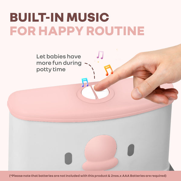 R For Rabbit Little Grownup Pixie Potty Seat - White Pink