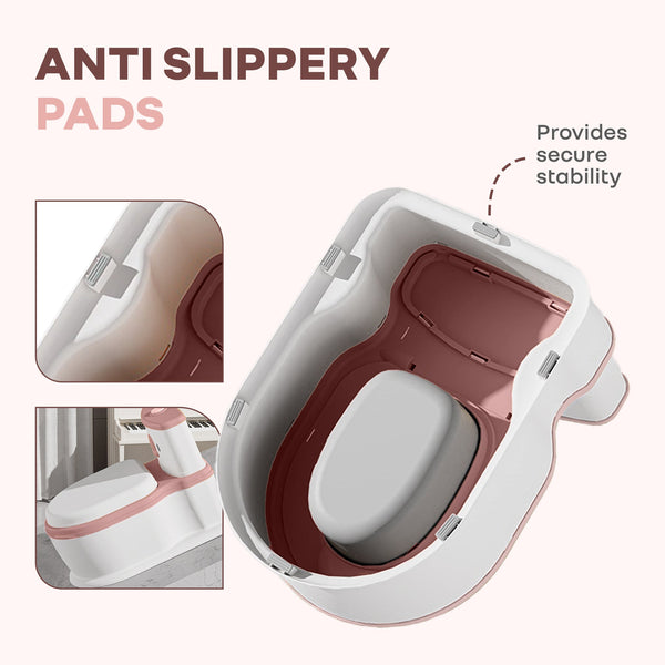 R For Rabbit Little Grownup Pixie Potty Seat - White Pink