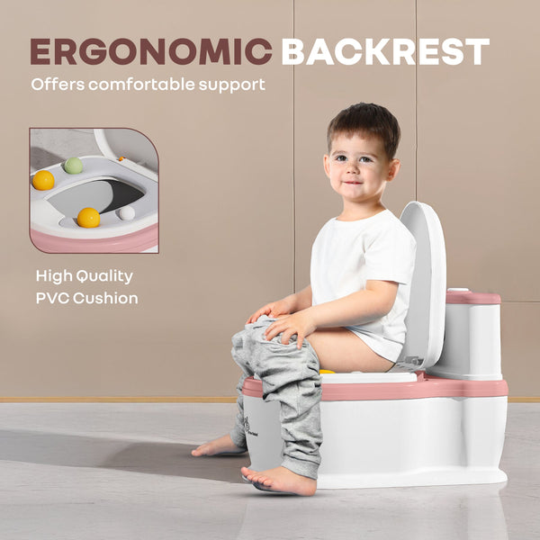 R For Rabbit Little Grownup Pixie Potty Seat - White Pink