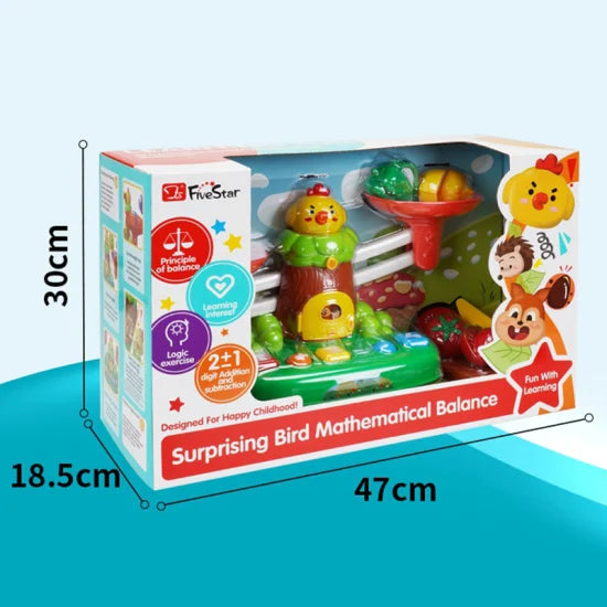 Fivestar Surprising Bird Mathematical Balance 3Y+ – Multicolour