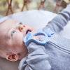 b.box Silicone Wrist Teether Fox – Lullaby Blue | 3M+