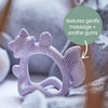 b.box Silicone Wrist Teether – Fox Sage Green | 3M+