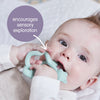 b.box Silicone Wrist Teether – Fox Sage Green | 3M+